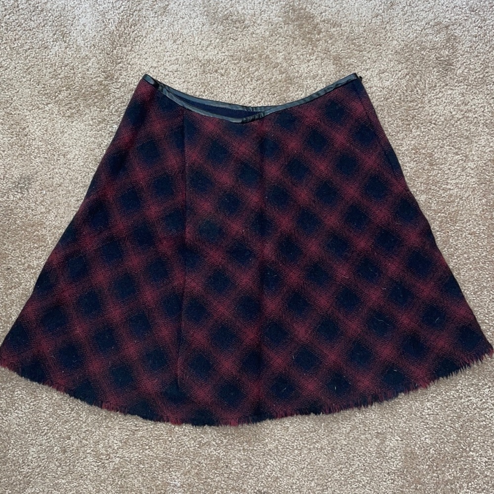 Wool-Blend Philip Lim Mini Skirt
